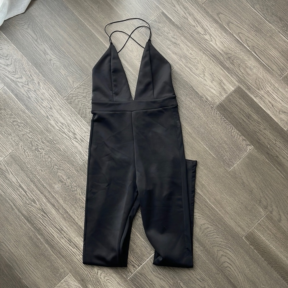FOREVER 21 jumpsuit black